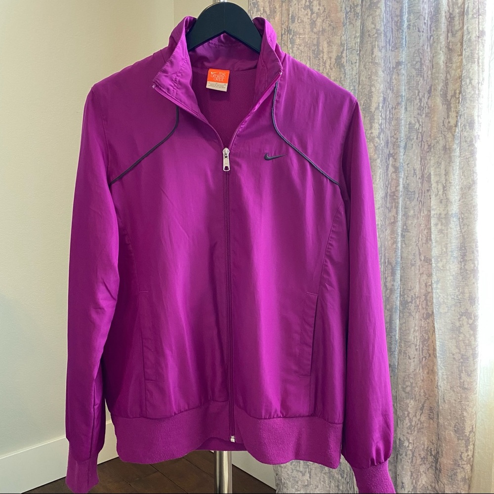 Nike Fuchsia Windbreaker Jacket